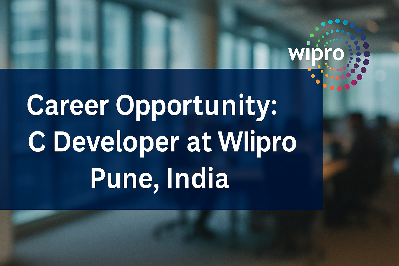Wipro Hiring C Developer in Pune | 3–5 Years Experience in Unix, Agile & C Programmin