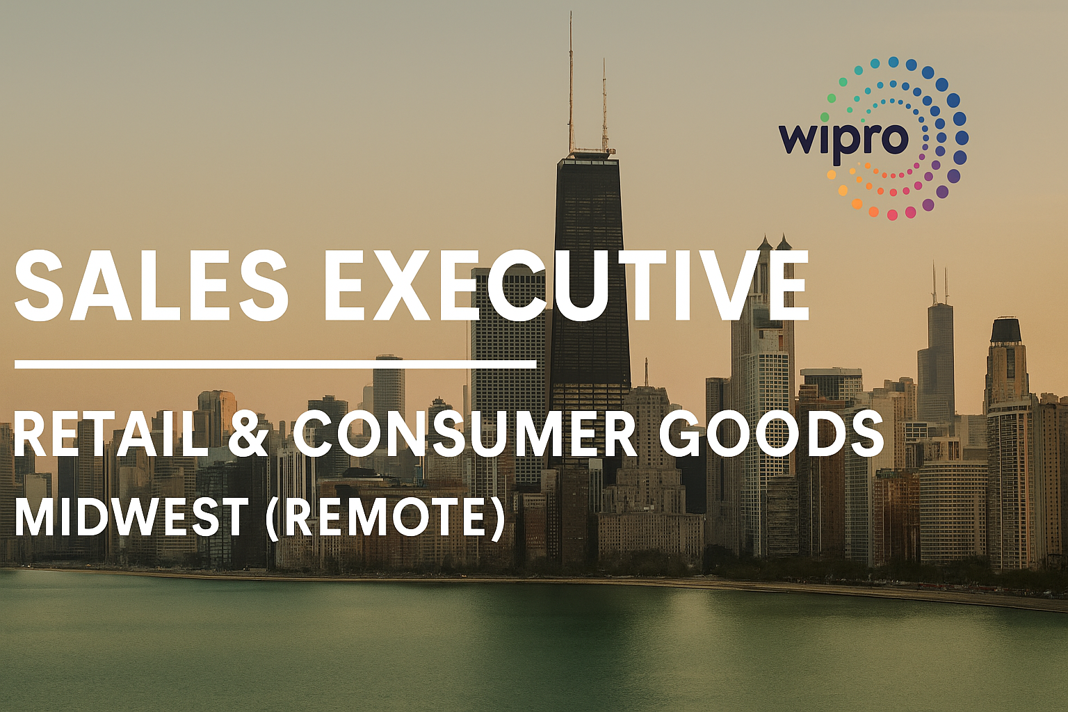 New Business Sales Executive – Retail & CPG Sector | Wipro US Remote Jobs