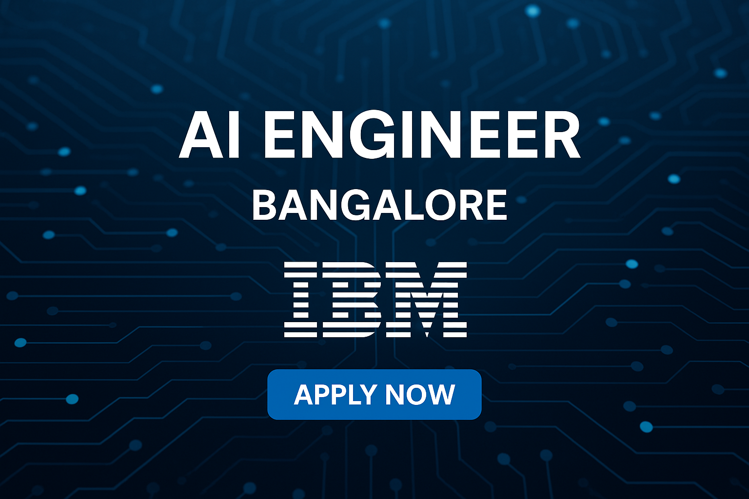 Exciting AI Engineer Opportunity at IBM Bangalore – Work with Watson & GenAI
