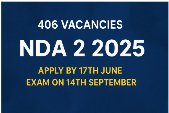 UPSC NDA 2 2025 Notification Out: Apply Online for 406 Vacancies, Exam on 14th September